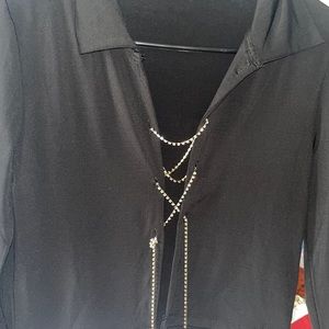 Long sleeve crop top